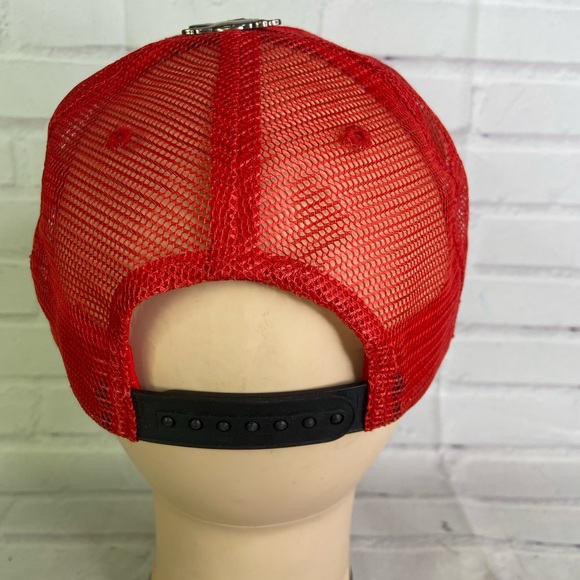 Cliff Raven Artwear Koi Fish Tattoo Embroidered Mesh Back Trucker Snapback Hat - Picture 5 of 9